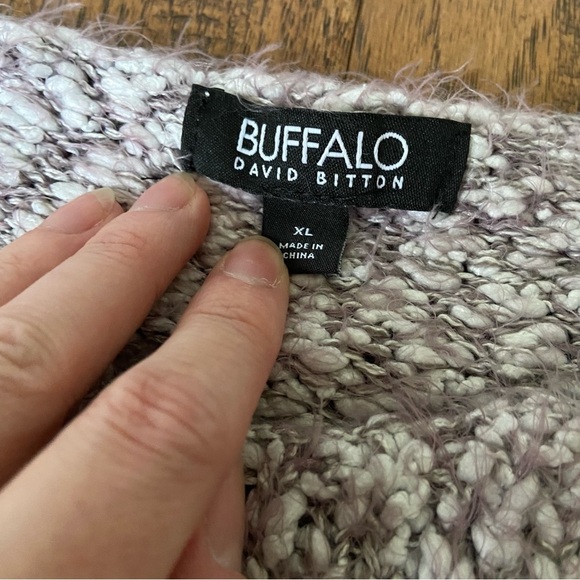 Buffalo David Bitton Womens Eyelash Sweater size XL - Picture 7 of 8